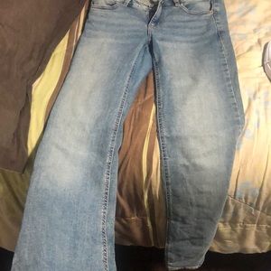 Low rise boot cut jeans from garage